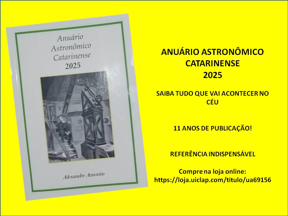 ANUÁRIO ASTRONÔMICO CATARINENSE – 2025